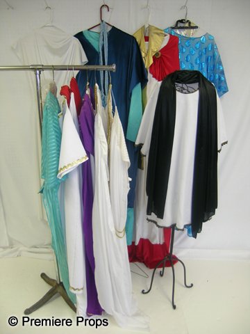 Lot of Ancient/Egyptian/Roman Pieces: Lot of 11 ancient pieces including 6 Egyptian outfits and 5 Roman Togas.