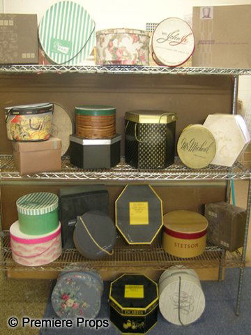 Lot of Hat Boxes: Lot of 23 assorted hat boxes.