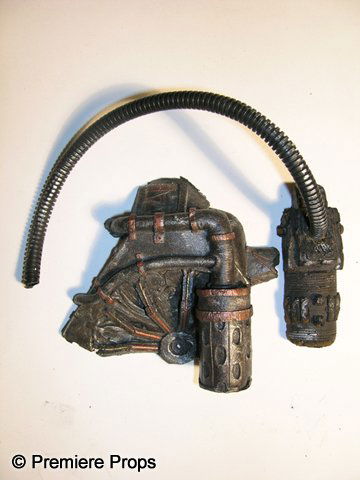 Star Trek: Next Generation Borg Appliance: From the long running Star Trek installment 'Star Trek: The Next Generation' (1987-1994). This is a screen used Borg appliance from the show. The prop is in two pieces, one with a faux metal tube atta