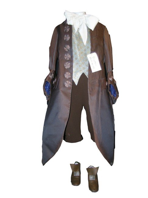 Mirror Mirror Brighton (Nathan Lane) Costume: Most of the time an actor’s double, or “stunt double’s” matching costume is no where as elaborate as the original. Because of the nature of the shots, and where the doubles will be, or what th