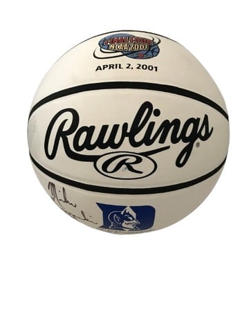 Michael William Krzyzewski signed Final Four NCAA 2001 Ball (1 of 3)
