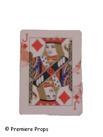 Seven Psychopaths Playing Card: In "Seven Psychopaths" after Marty (Colin Farrell) and his friends kidnap a dog from Charlie (Woody Harrelson) a powerful LA gangster, Charlie and his henchmen come after them to show them just how an