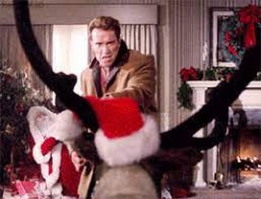 Jingle All The Way Reindeer Head and Antlers Movie Props