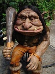 Animatronic Troll Puppet Costume