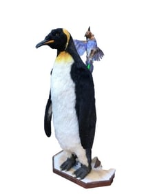 Animatronic Penguin and Blue Jay Puppet TV/Movie Props