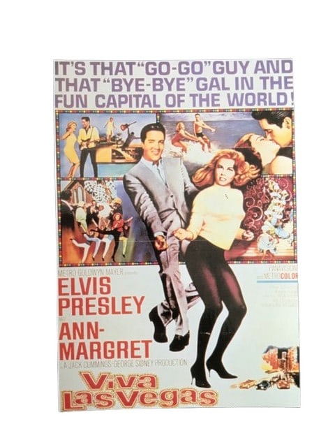 Colonel-Signed Postcard: Viva Las Vegas (1 of 2)