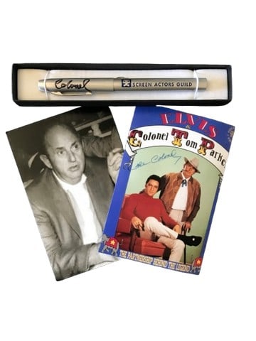 SAG/AFTRA Flashlight Pen with Elvis Presley Manager Signature (1 of 3)