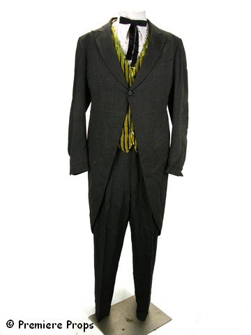 Rhett Butler Costume: From New York Costume Designer Frankie Steinz: RHETT BUTLER, White collar shirt with frill bib; clip on bow tie, vest, suit coat, suit pants, and hat