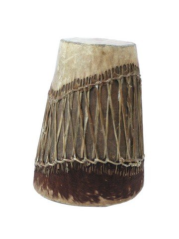 King Kong (2005) Jungle Drum Prop: Peter Jackson went from his "Lord of the Rings" trilogy masterpiece to a remake of "King Kong" (2005), creating another spectacular epic for the screen. This is a very detailed stretched skin drum pro