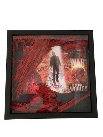 War Of The Worlds (2005) Alien Tentacles Prop: From Steven Spielberg's haunting remake of this classic "War of the Worlds" (2005), these are carefully cut pieces from the screen use original alien tentacles. They are specially displayed in a custo