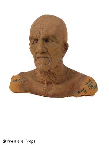 Tales From The Crypt Bust: From HBO's fantastic "Tales from the Crypt" series this is an amazingly realistic old man bust. Ultra realistic. This hero, screen used bust is from the makeup worn by D. B. Sweeney as Clyde, who is c