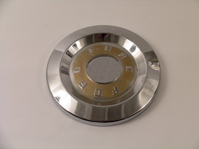 Back To The Future Ford Prop: A piece of a period Ford from "Back to the Future" (1985). (Approx. 11" diameter).