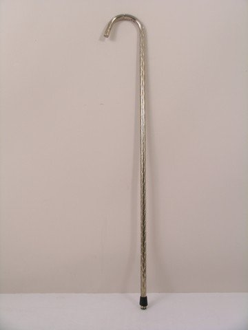 Beautiful Creatures Macon Ravenwood (Jeremy Irons) Cane: Beautiful Creatures - Macon Ravenwood (Jeremy Irons) screen used, metal with quilted pattern cane. (approx. 34" long)