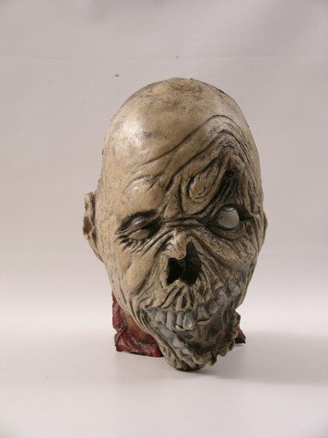 Trick 'R Treat Decapitated Zombie Head Prop: In the ultimate cult gross-out classic "Trick 'r Treat" (2007), four stories interweave during Halloween. Among them is the story of a woman who hates the night, since she must put up with her insanel