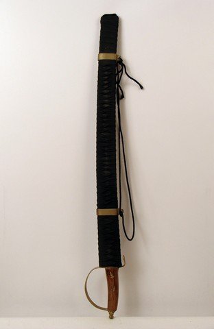 Pirates Of The Caribbean At World's End Long-Sword &: A truly beautiful set of pirate weaponry! From "Pirates of the Caribbean: At World's End" (2007) this is a magnificently crafted long-sword and custom fitted black sheath used as a background prop in 
