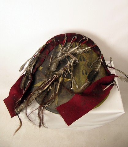 The Lone Ranger (2013) Indian Shield-Weapon Prop: Johnny Depp's epic retelling of "The Lone Ranger" (2013) is already finding a new audience, and a new perspective. When it came out, after over a year of production and another year in post, no one kn