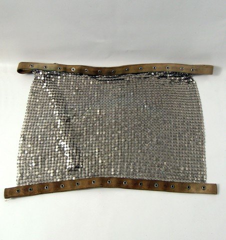 Mad Max Chainmail Prop: No one had ever seen a film like George Miller's "Mad Max" (1979) when it first made its way from "down under" to the States. The sparse landscape apocalyptic world of uncontrolled and unruly violence