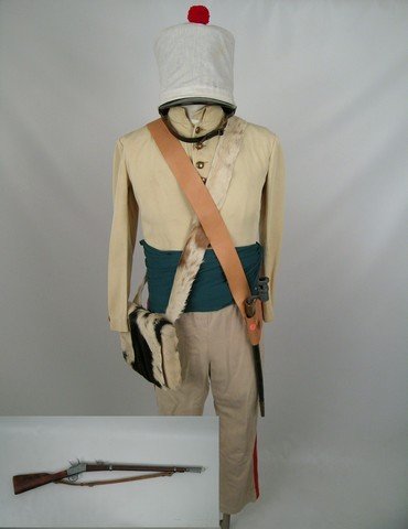 The Alamo (1960) Mexican Army Infantry Costume: John Wayne's obsession became his masterpiece. "The Alamo" (1960), in which he produced with his own company, directed and starred (along with an all-star cast of Hollywood legends). This is one of th