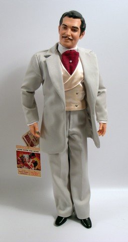 Rhett Butler Gone With The Wind Limited Edition World: From World Doll this is their "Gone With The Wind" Rhett Butler as Portrayed by Clark Gable Limited Edition Doll. It is the second portrait doll in the "Movie Greats" Collection. It comes with a COA.