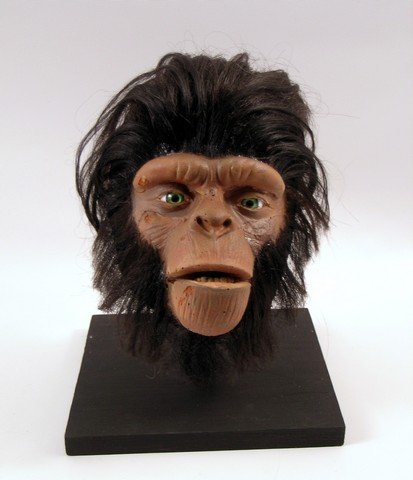 Planet Of The Apes Original Ape Prosthetic: Planet Of The Apes Original Ape Prosthetic - From the award winning make-up department that created the iconic apes for the original "Planet Of The Ape" classic motion pictures Production made chimpan