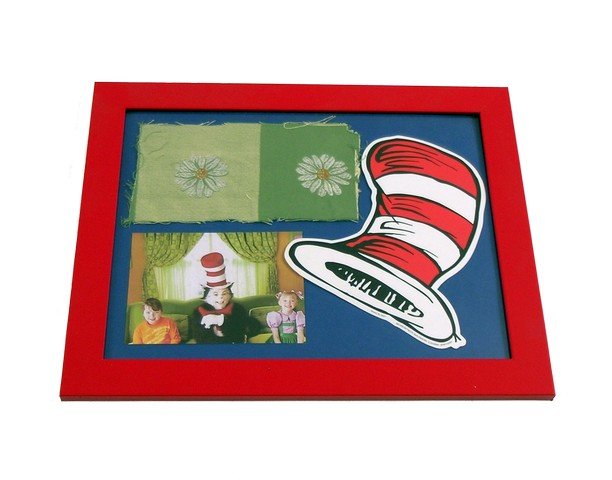 Cat In The Hat Curtain & Goo Prop: Mike Myers, as "The Cat" turns the once boring lives of young Sally (a very young Dakota Fanning) and Conrad (Spencer Breslin) upside down and over the top when he comes to visit in "Dr. Seuss' The Ca