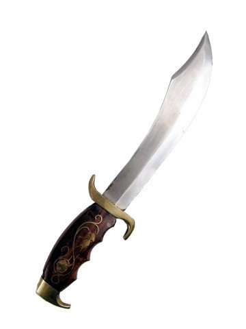 Scorpion King Knife Prop: Scorpion King Knife Prop - Of sorceresses, psychic powers, courage and epic battles, "The Scorpion King" (2002) changed the "rules" for action adventure fantasy extravaganzas. This is an exquisite and