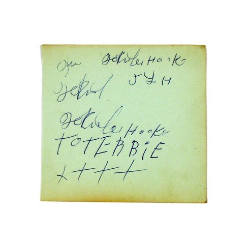 Rare Autographs of John Lee Hooker & Dave Berry: Rare Autographs of John Lee Hooker & Dave Berry - John Lee Hooker was considered to be one of the greatest blues singers, songwriters and guitarists of all time. Born in complete poverty in Mississipp