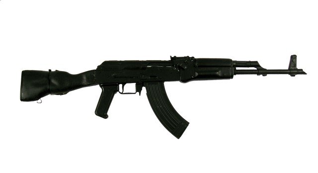 X-Men Origins Wolverine Stunt Zastava Rifle Prop: X-Men Origins Wolverine Stunt Zastava Rifle - A rubber stunt Zastava M70BI Egyptian made fixed stock rifle seen being used by Nigerian soldiers during the first Department H mission in "X-Men Origins:
