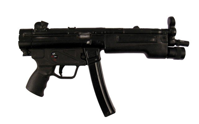 X-Men Origins Wolverine Stunt H&K Rifle Prop: X-Men Origins Wolverine Stunt H&K Rifle Prop - A rubber stunt Heckler & Koch G36K used during the assault in Nigeria in the opening scenes of "X-Men Origins: Wolverine" (2013). Note that the stock has