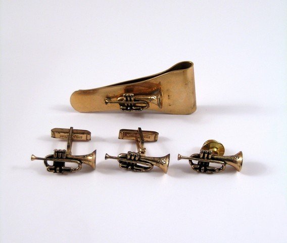 Pete Kelly's Blues Pete Kelly (Jack Webb) Movie Props: Pete Kelly's Blues (1955) - Pete Kelly (Jack Webb) trumpet pin, cufflinks, and money clip. If you wanted a good time in Kansas during the prohibition, the 17 club (aka speakeasy) was the only place to