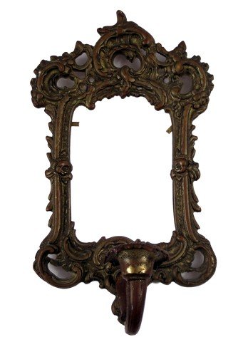 Game of Thrones Candle Holder Movie Props: Game of Thrones (2011) - Metal with candle holder on the front wall frame. (approx.11" long) This sconce style candle holder, from the acclaimed HBO series Game of Thrones, is the perfect piece to lig