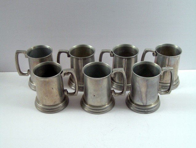 The Sopranos Mugs Movie Props: The Sopranos (1999) - Thin metal mugs. (approx. 4 1/2" tall each) Did he get whacked or didn't he? We'd all like to know. But since that's impossible, you can at least enjoy this set of metal mugs fro