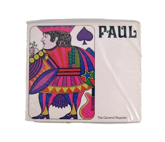 Beatles Birth Certificate Promo Booklets: Beatles Birth Certificate Promo Booklets - One of the most unusual of Beatles Collectables, and very strange indeed. These are the full set of Glenlock Press Ltd, London, England "General Register" Bi