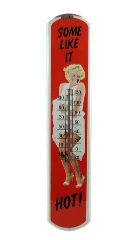 Marilyn Monroe Seven Year Itch/Some Like It Hot: Marilyn Monroe Seven Year Itch/Some Like It Hot Original Thermometer - Billy Wilder and Marilyn Monroe collaborated (sometimes rather contemptuously!), on two of what many consider the greatest Americ
