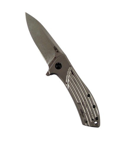 Falling Skies John Pope (Colin Cunningham) Knife Movie: John Pope's (Colin Cunningham's) high-quality 'Rexford' ZT 0801 Zero Tolerance tactical combat folding knife ideally suited to a renegade on the run. This real knife has a full titanium framelock with