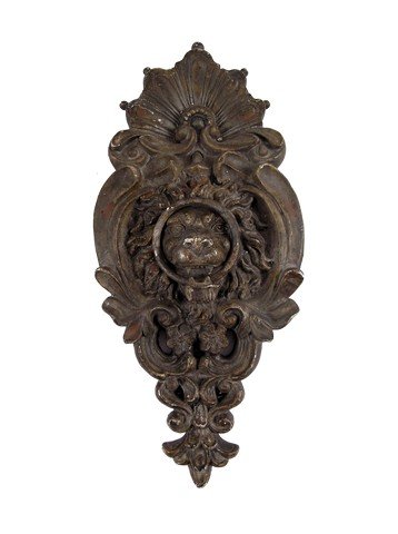 Harry Potter And The Deathly Hallows Towel Holder Movie: Acquired from the production of Harry Potter and the Deathly Hallows: Part 1 (2010) is a metal lion towel holder. This was used in the making of the film and measures approximately 12" x 5 1/2".