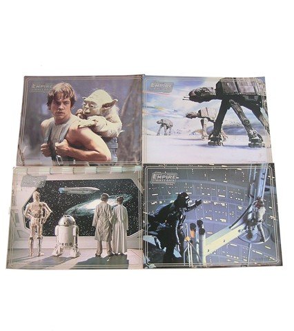 Star Wars: Episode V - The Empire Strikes Back (1980): From the collection of a former Lucas Film executive Star Wars: Episode V - The Empire Strikes Back (1980) are four original place mats made by Lucas Film LTD 1981. The are very rare and measure appro