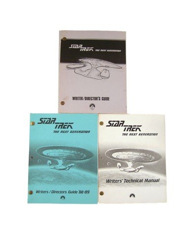Star Trek: The Next Generation TV Series Booklets TV: From creator Gene Roddenberry are three Star Trek: The Next Generation TV Series (1987–1994) booklets including a Writer/Director's Guide from March 23, 1987, Writers/Directors Guide 88-89, and Writ