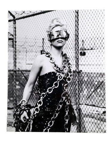 Lady Gaga Autographed Photo: Superstar American singer, songwriter and actress Lady Gaga's autographed photo. Measures approximately 8" x 10".