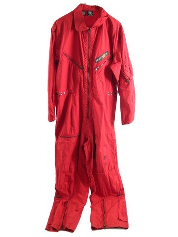 Fast And Furious 6 Roman Pearce (Tyrese Gibson): From the massive worldwide adrenaline thriller Fast And Furious 6 is Roman Pearce's (Tyrese Gibson) hero red 'DKNY' jumpsuit. The jumpsuit has "Hero 1" inscribed on the inside of the neck and is a siz