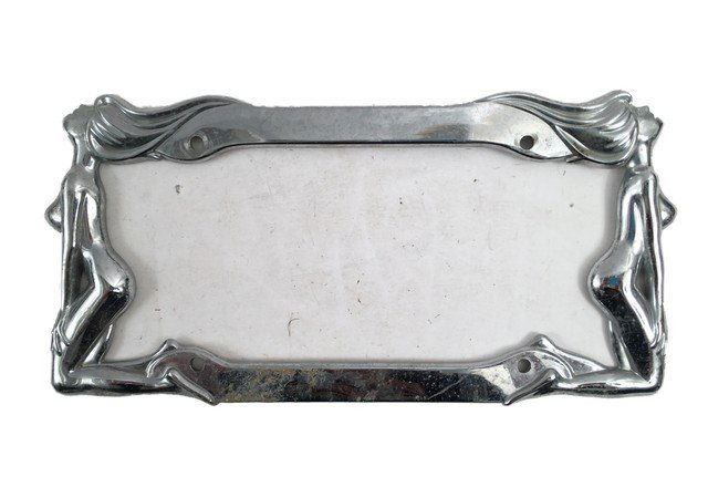Fast Five Lady License Plate Frame Movie Props (1 of 1)