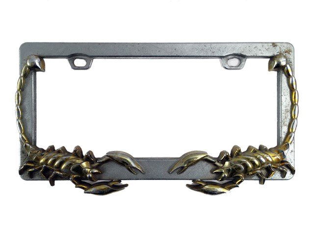 Fast Five Scorpion License Plate Frame Movie Props (1 of 1)
