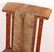 OAK DEER HIDE FOLDING DEVOTIONAL CHAIR - 3