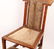 OAK DEER HIDE FOLDING DEVOTIONAL CHAIR - 4