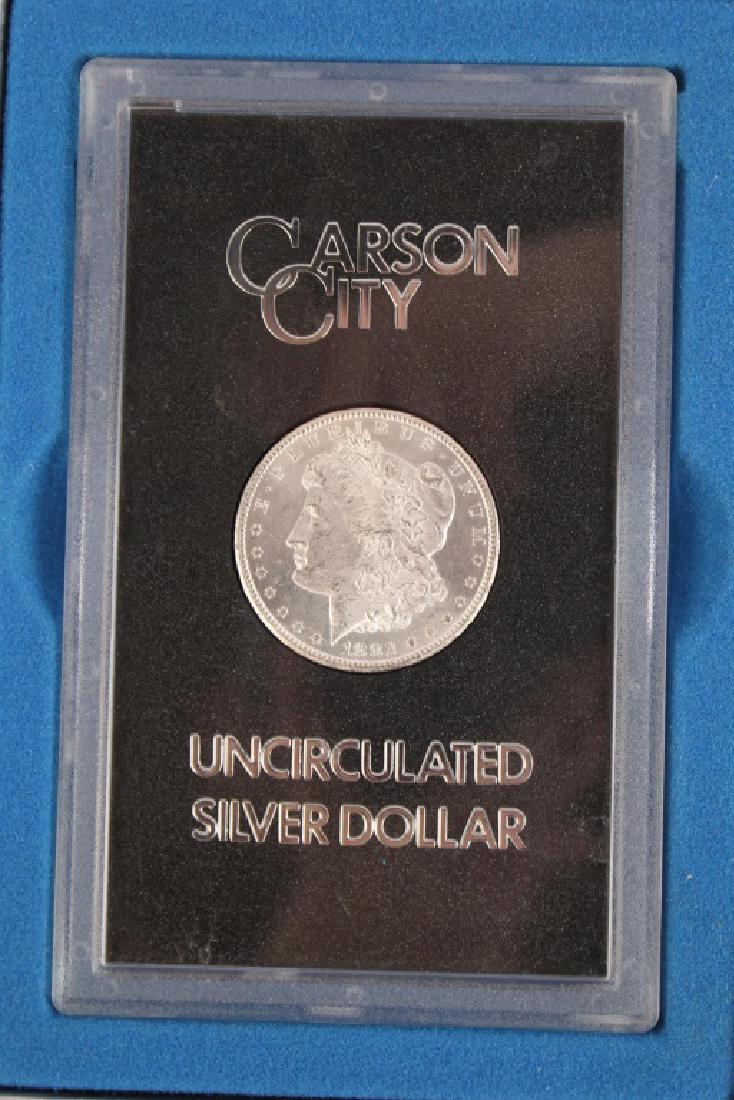 1882 CC CARSON CITY GSA MORGAN SILVER DOLLAR COIN (1 of 4)