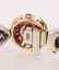 14K YELLOW & WHITE GOLD RUBY DIAMOND BRACELET - 4