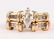 14K YELLOW GOLD PEAR SHAPE DIAMOND ENGAGEMENT RING - 3
