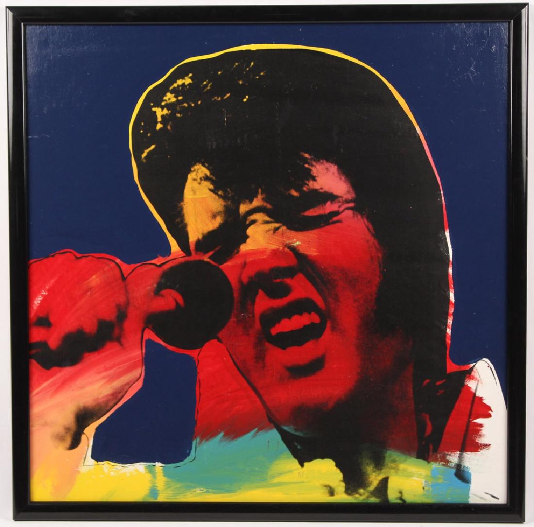 STEVE KAUFMAN ELVIS PRESLEY ALOHA SCREENPRINT (1 of 3)