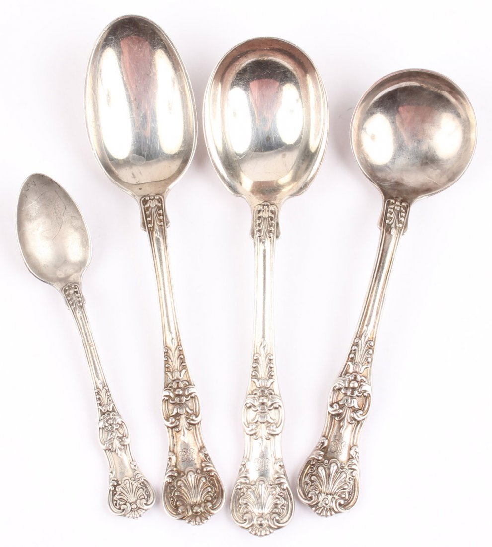 TIFFANY STERLING FLATWARE ENGLISH KING (1 of 6)