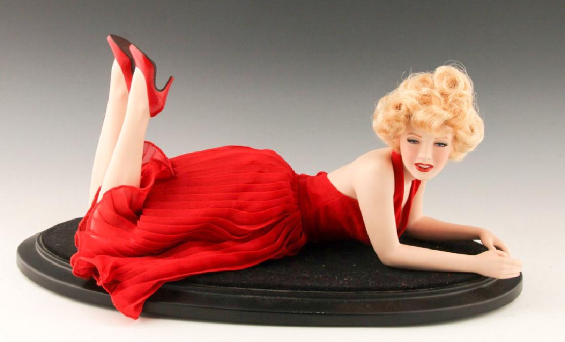 marilyn monroe porcelain doll franklin mint